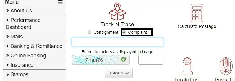 How to Check India Post Complaint Status Online?