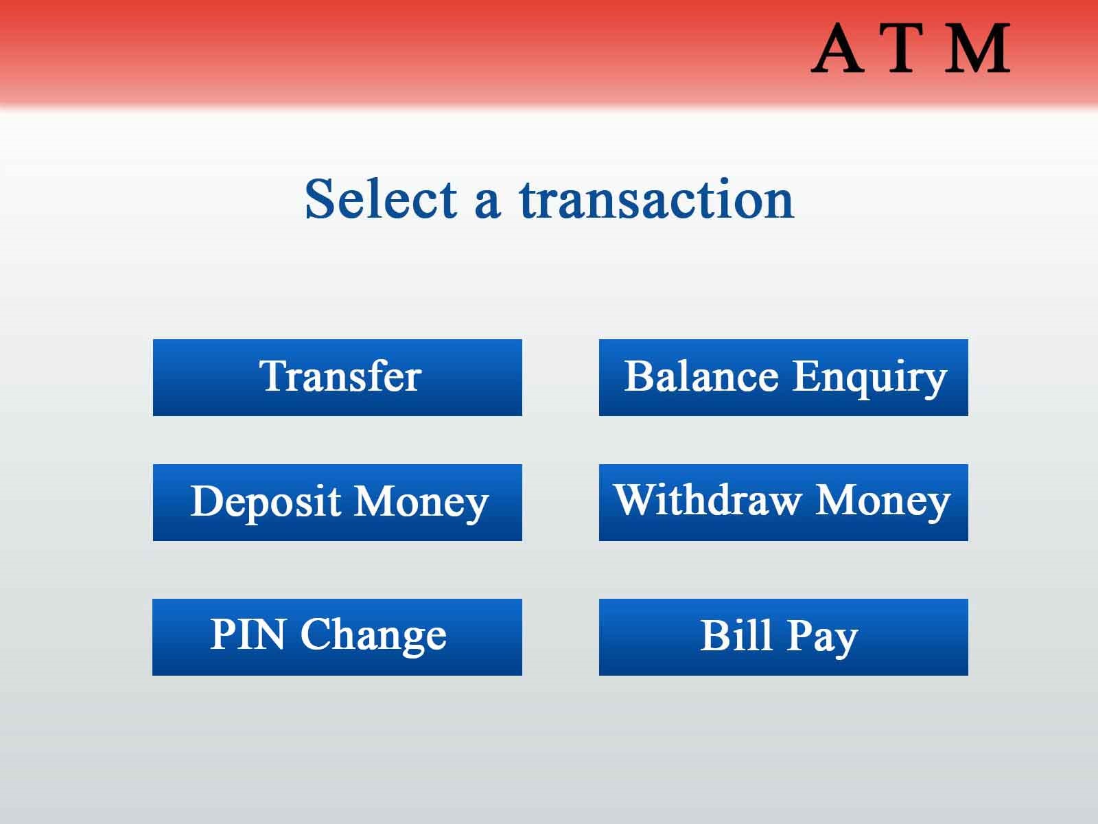 Transaction deposit