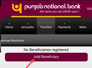 Change PNB Mobile Banking Transaction Password