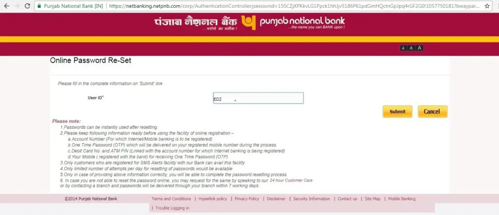 how-to-reset-pnb-net-banking-transaction-password-online