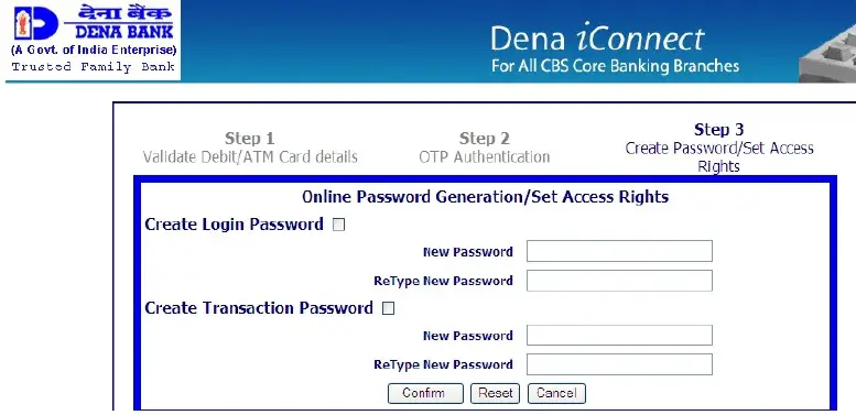 How To Register For Net Banking In Dena Bank Online