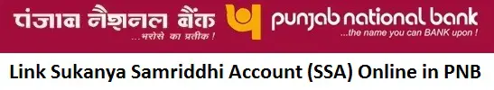 Link Sukanya Samriddhi Account (SSA) Online in PNB