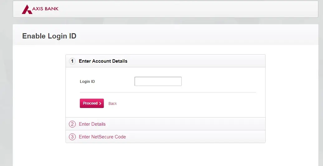 Register for Internet Banking in Axis Bank Online