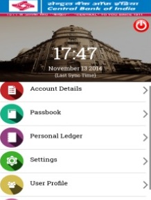 Activate Central Bank of India M Passbook