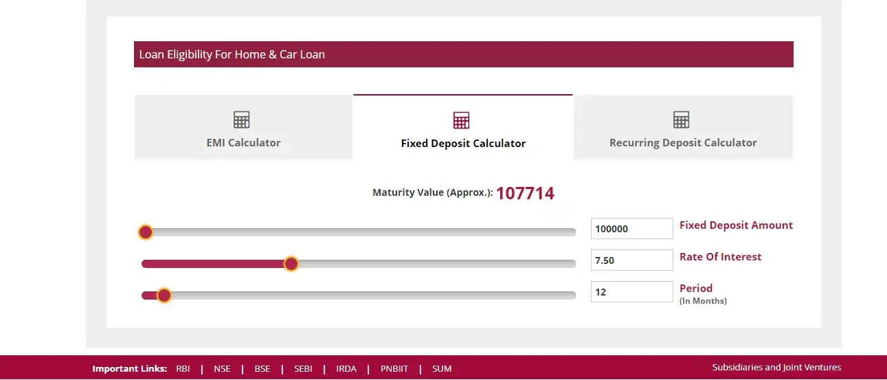 How to Calculate PNB Fixed Deposit Online?