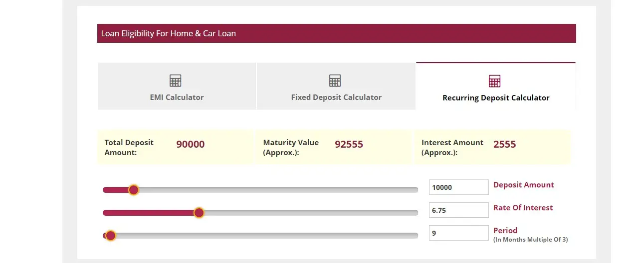 How to Calculate PNB Recurring Deposit Online?