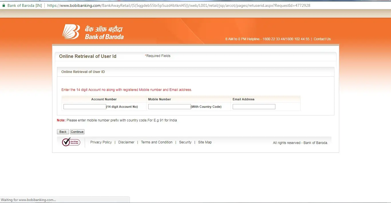 How to Register Online for Internet Banking in Bank of Baroda?