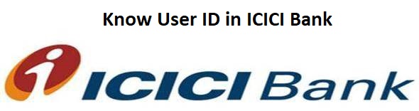 Know User ID in ICICI Bank