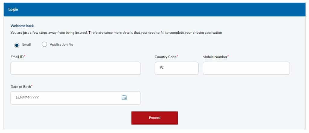 HDFC Application Tracker Direct Link