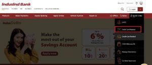 IndusInd Bank ATM Card Activation