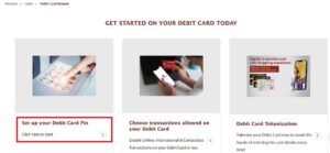 Debit Card Activate Online