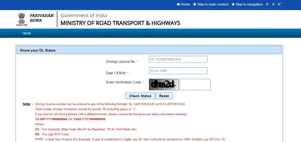 How to Check Driving License Details Online?