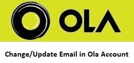 Change/Update Email in Ola Account