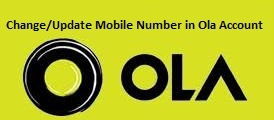 Change/Update Mobile Number in Ola App