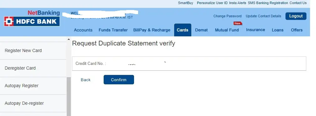 How to Access Last 3 Years Statement in HDFC Bank Online?