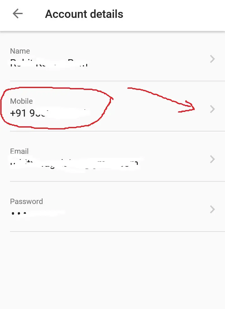 Ola Change Registered Mobile Number