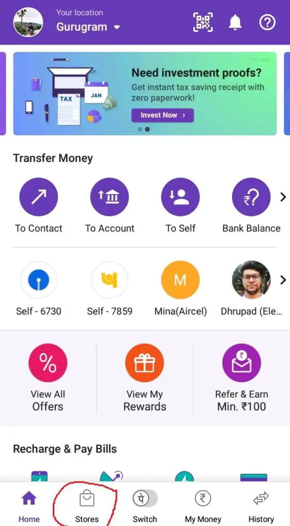 Withdraw Cash from PhonePe ATM