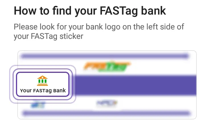 How to Find Your FASTag Bank?