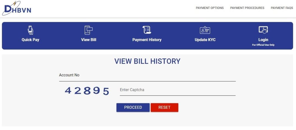 Pay DHBVN Electricity Bill