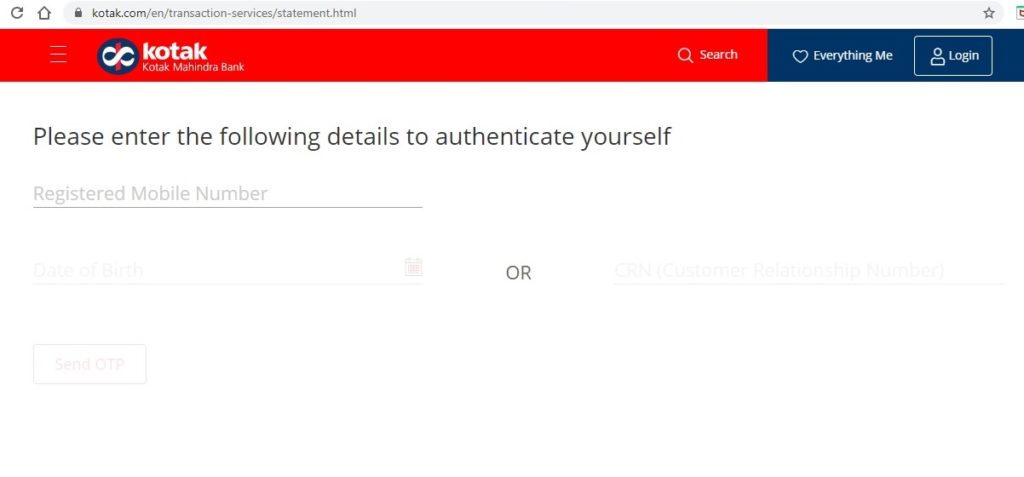 How to Download Email Statement of Kotak Mahindra Bank Online?