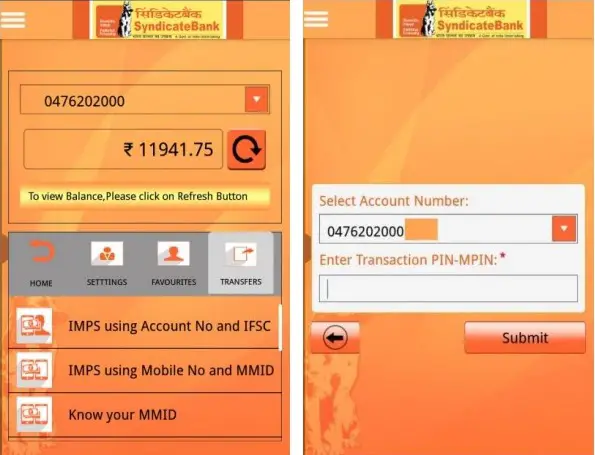 How to Know MMID in Syndicate Bank Online?