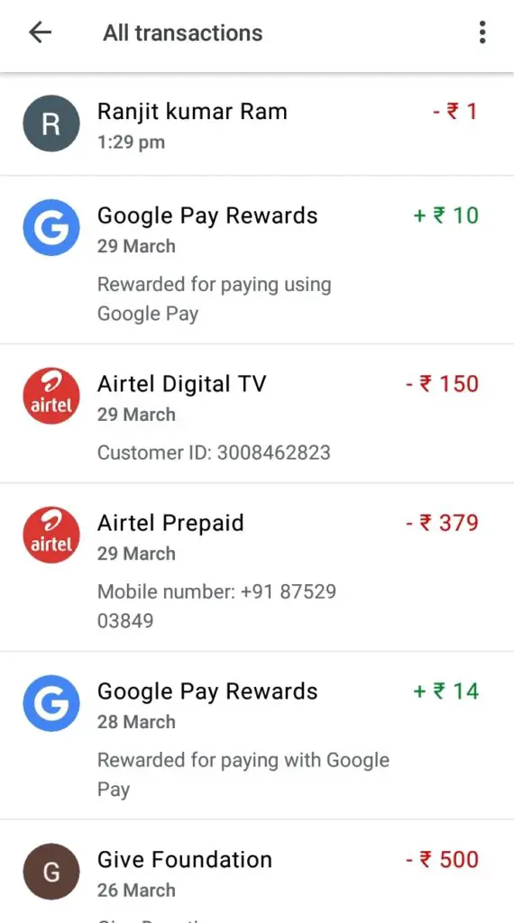 Recover Money Sent to a Wrong Account in Google Pay