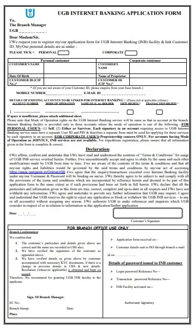 How to Register Internet Banking in Uttarakhand Gramin Bank (UGB)?