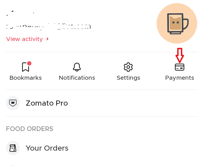 Remove/Delete Card Details From Zomato- Remove Debit/ATM/Credit