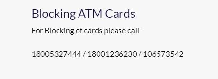 How to Block Mizoram Rural Bank ATM Card?