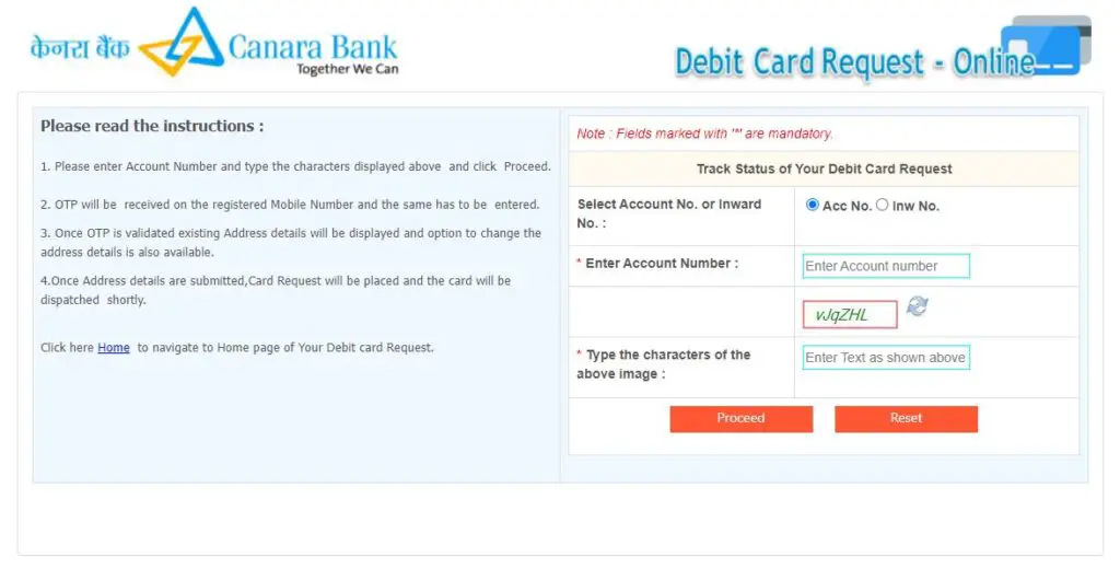 How to Check Canara ATM Card Status Online?