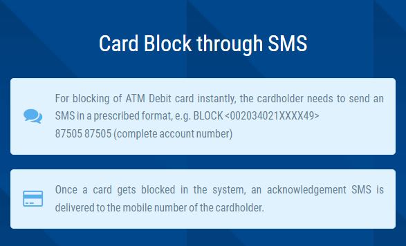 Andaman & Nicobar State Cooperative Bank Ltd ATM Card Block